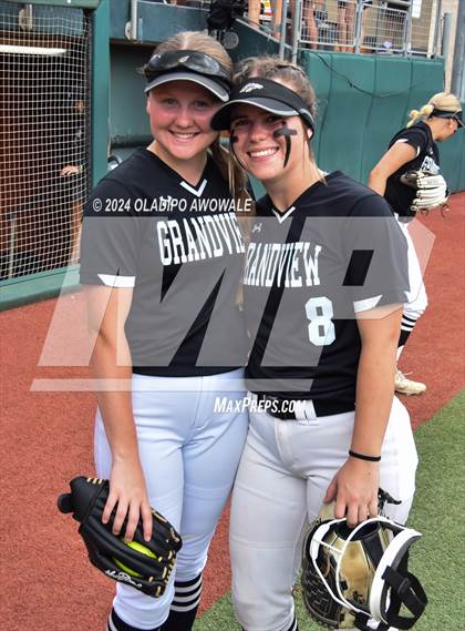 Thumbnail 3 in Grandview vs. Coahoma (UIL Softball 3A Final) photogallery.