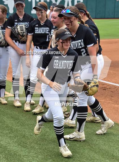 Thumbnail 3 in Grandview vs. Coahoma (UIL Softball 3A Final) photogallery.