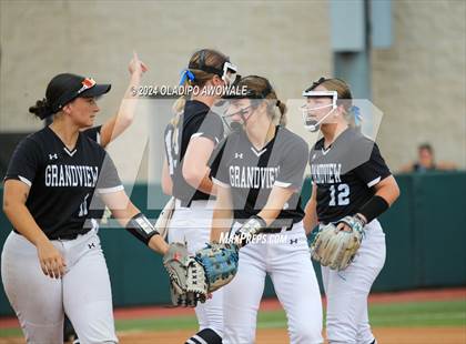 Thumbnail 2 in Grandview vs. Coahoma (UIL Softball 3A Final) photogallery.