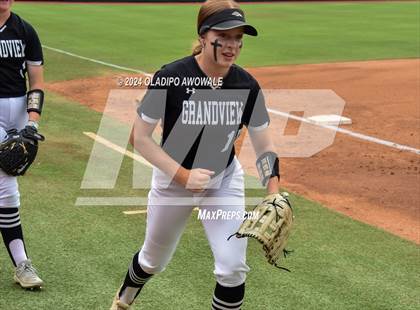 Thumbnail 2 in Grandview vs. Coahoma (UIL Softball 3A Final) photogallery.