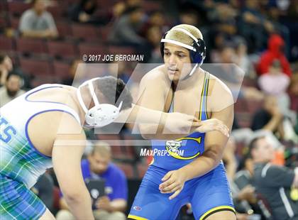 Thumbnail 3 in CIF State Boys Wrestling Championships (Day 1 - Consolation Round 3) photogallery.