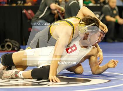 Thumbnail 3 in CIF State Boys Wrestling Championships (Day 1 - Consolation Round 3) photogallery.