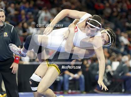 Thumbnail 3 in CIF State Boys Wrestling Championships (Day 1 - Consolation Round 3) photogallery.