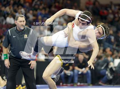 Thumbnail 2 in CIF State Boys Wrestling Championships (Day 1 - Consolation Round 3) photogallery.