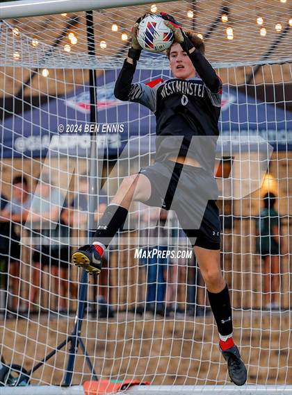 Thumbnail 1 in Holy Spirit Prep vs. Westminster Schools of Augusta (GIAA 3A Championship) photogallery.