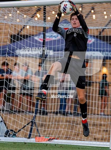 Thumbnail 1 in Holy Spirit Prep vs. Westminster Schools of Augusta (GIAA 3A Championship) photogallery.