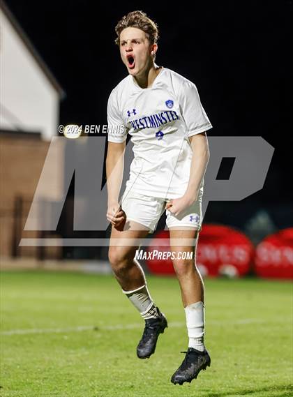 Thumbnail 2 in Holy Spirit Prep vs. Westminster Schools of Augusta (GIAA 3A Championship) photogallery.