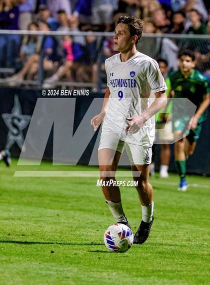 Thumbnail 3 in Holy Spirit Prep vs. Westminster Schools of Augusta (GIAA 3A Championship) photogallery.