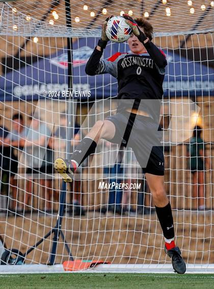 Thumbnail 3 in Holy Spirit Prep vs. Westminster Schools of Augusta (GIAA 3A Championship) photogallery.