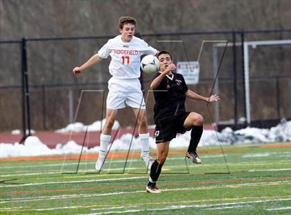 Thumbnail 2 in Ridgefield vs Stamford (CIAC Class LL Second Round) photogallery.