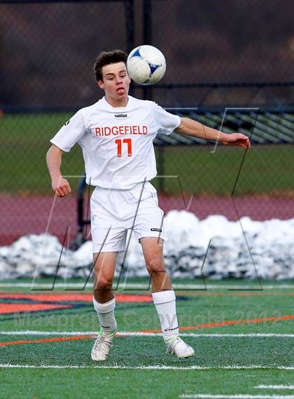 Thumbnail 3 in Ridgefield vs Stamford (CIAC Class LL Second Round) photogallery.