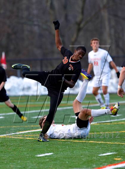 Thumbnail 1 in Ridgefield vs Stamford (CIAC Class LL Second Round) photogallery.
