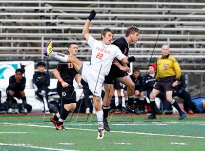 Thumbnail 2 in Ridgefield vs Stamford (CIAC Class LL Second Round) photogallery.