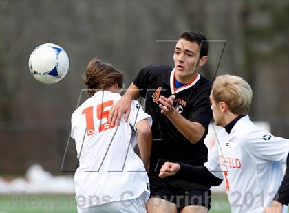 Thumbnail 3 in Ridgefield vs Stamford (CIAC Class LL Second Round) photogallery.