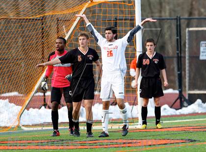 Thumbnail 2 in Ridgefield vs Stamford (CIAC Class LL Second Round) photogallery.