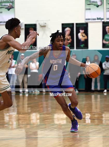 Thumbnail 3 in North Mecklenburg @ Myers Park (NCHSAA 4A Round 4) photogallery.