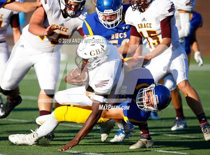 Thumbnail 2 in Grace Baptist Academy vs Boyd Buchanan (Best of Preps Jamboree) photogallery.