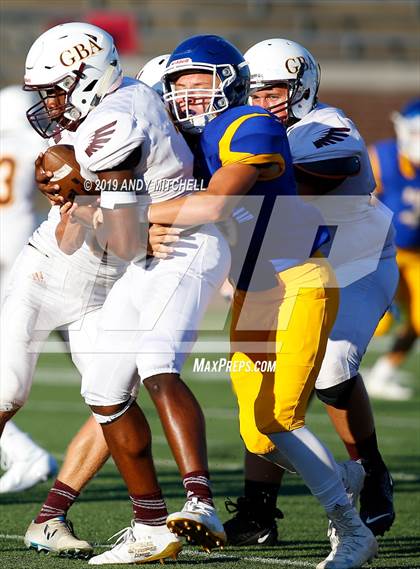 Thumbnail 2 in Grace Baptist Academy vs Boyd Buchanan (Best of Preps Jamboree) photogallery.
