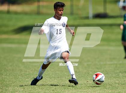 Thumbnail 1 in North Raleigh Christian Academy @ Ravenscroft (Ravenscroft Soccer Invitational - Championship Game) photogallery.