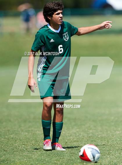 Thumbnail 1 in North Raleigh Christian Academy @ Ravenscroft (Ravenscroft Soccer Invitational - Championship Game) photogallery.