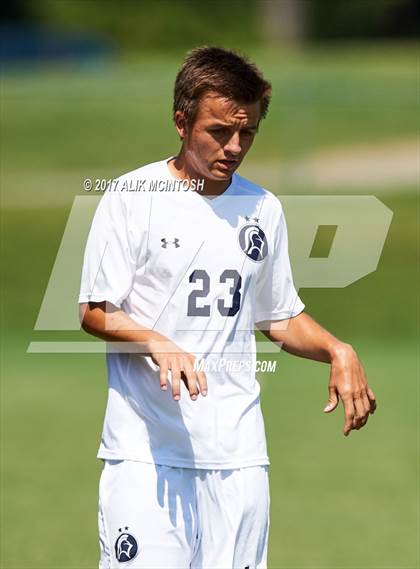 Thumbnail 3 in North Raleigh Christian Academy @ Ravenscroft (Ravenscroft Soccer Invitational - Championship Game) photogallery.