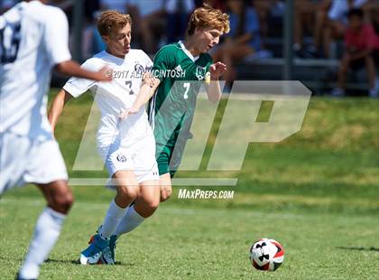 Thumbnail 3 in North Raleigh Christian Academy @ Ravenscroft (Ravenscroft Soccer Invitational - Championship Game) photogallery.