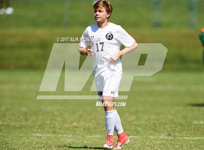 Thumbnail 2 in North Raleigh Christian Academy @ Ravenscroft (Ravenscroft Soccer Invitational - Championship Game) photogallery.