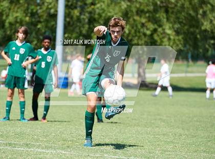 Thumbnail 2 in North Raleigh Christian Academy @ Ravenscroft (Ravenscroft Soccer Invitational - Championship Game) photogallery.