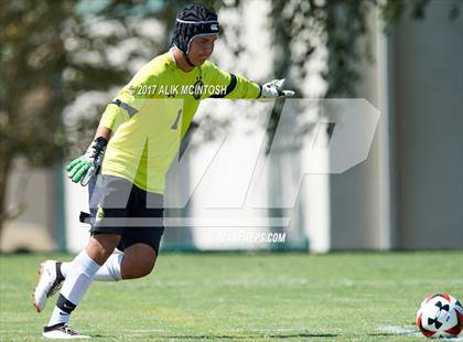 Thumbnail 1 in North Raleigh Christian Academy @ Ravenscroft (Ravenscroft Soccer Invitational - Championship Game) photogallery.