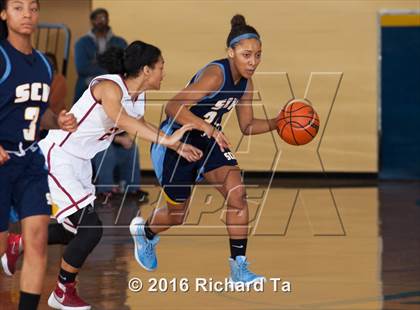 Thumbnail 3 in Springside Chestnut Hill Academy vs Atlantic County Institute of Tech (97.3 ESPN Shootout) photogallery.