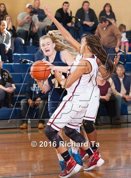 Thumbnail 2 in Springside Chestnut Hill Academy vs Atlantic County Institute of Tech (97.3 ESPN Shootout) photogallery.