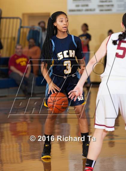 Thumbnail 1 in Springside Chestnut Hill Academy vs Atlantic County Institute of Tech (97.3 ESPN Shootout) photogallery.