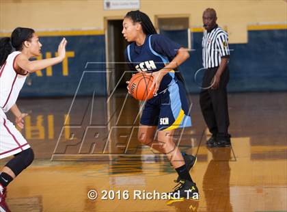 Thumbnail 1 in Springside Chestnut Hill Academy vs Atlantic County Institute of Tech (97.3 ESPN Shootout) photogallery.