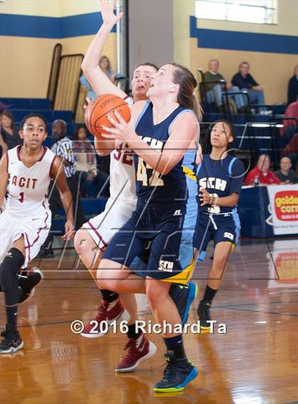 Thumbnail 3 in Springside Chestnut Hill Academy vs Atlantic County Institute of Tech (97.3 ESPN Shootout) photogallery.