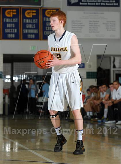 Thumbnail 1 in Bellevue vs. Antelope (MaxPreps Holiday Classic) photogallery.