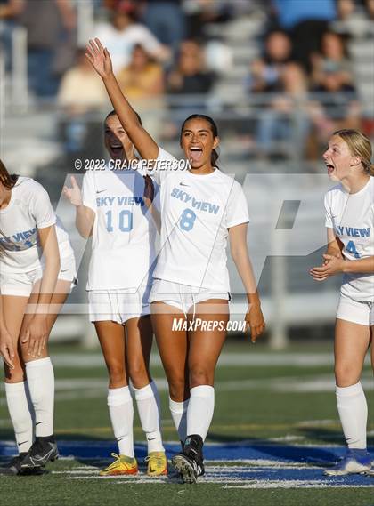 Thumbnail 3 in Snow Canyon vs. Sky View (UHSAA 4A Semifinal) photogallery.