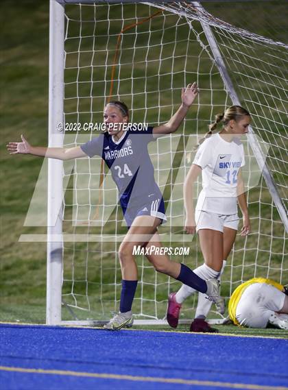 Thumbnail 2 in Snow Canyon vs. Sky View (UHSAA 4A Semifinal) photogallery.