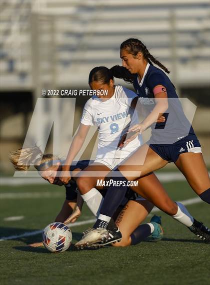 Thumbnail 1 in Snow Canyon vs. Sky View (UHSAA 4A Semifinal) photogallery.