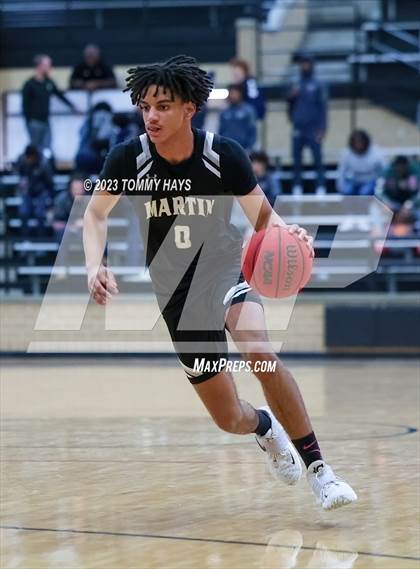 Thumbnail 3 in Fort Bend Marshall vs. Martin (Whataburger Classic) photogallery.