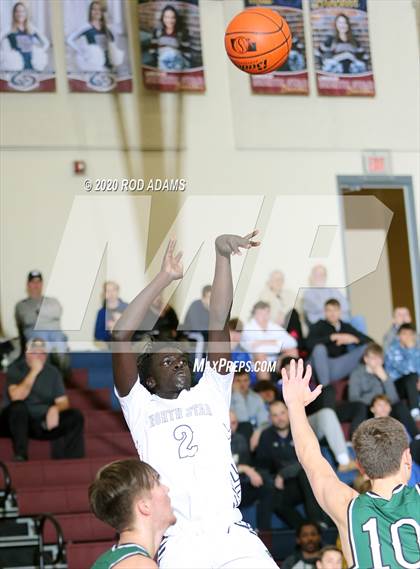 Thumbnail 2 in Lincoln Southwest vs. North Star (HAC Tournament) photogallery.