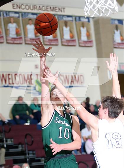Thumbnail 3 in Lincoln Southwest vs. North Star (HAC Tournament) photogallery.