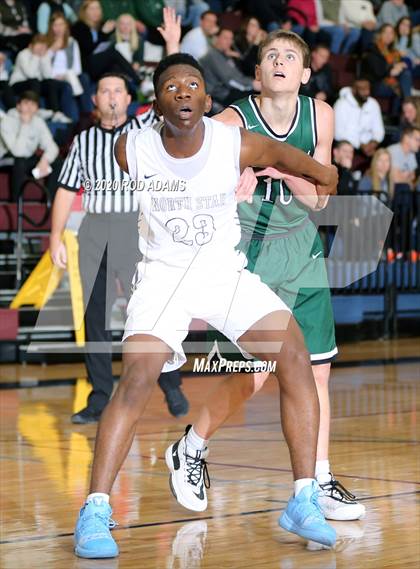 Thumbnail 2 in Lincoln Southwest vs. North Star (HAC Tournament) photogallery.