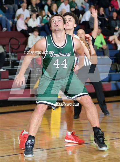 Thumbnail 1 in Lincoln Southwest vs. North Star (HAC Tournament) photogallery.