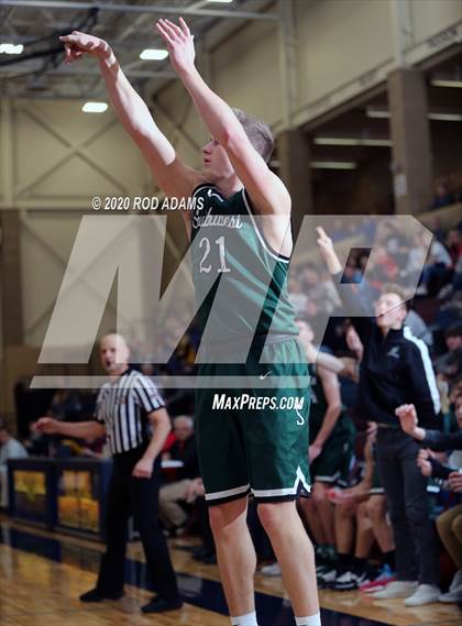 Thumbnail 1 in Lincoln Southwest vs. North Star (HAC Tournament) photogallery.
