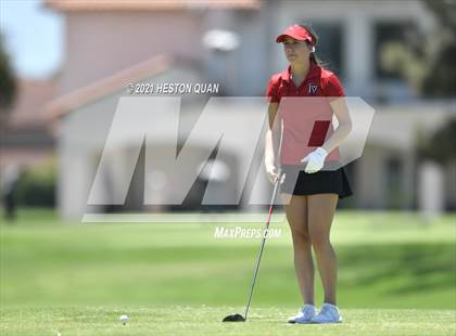 Thumbnail 3 in CIF-SS Girls D1 Team Golf Finals 1/2 photogallery.