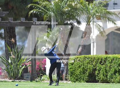 Thumbnail 2 in CIF-SS Girls D1 Team Golf Finals 1/2 photogallery.