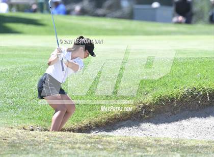 Thumbnail 3 in CIF-SS Girls D1 Team Golf Finals 1/2 photogallery.
