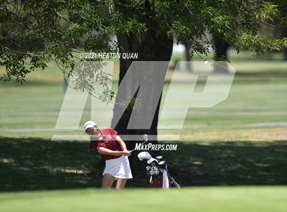Thumbnail 2 in CIF-SS Girls D1 Team Golf Finals 1/2 photogallery.