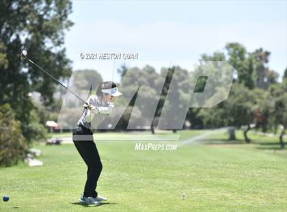 Thumbnail 1 in CIF-SS Girls D1 Team Golf Finals 1/2 photogallery.