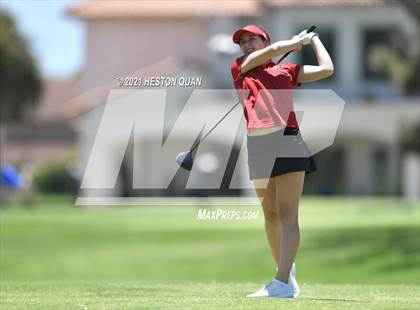 Thumbnail 2 in CIF-SS Girls D1 Team Golf Finals 1/2 photogallery.